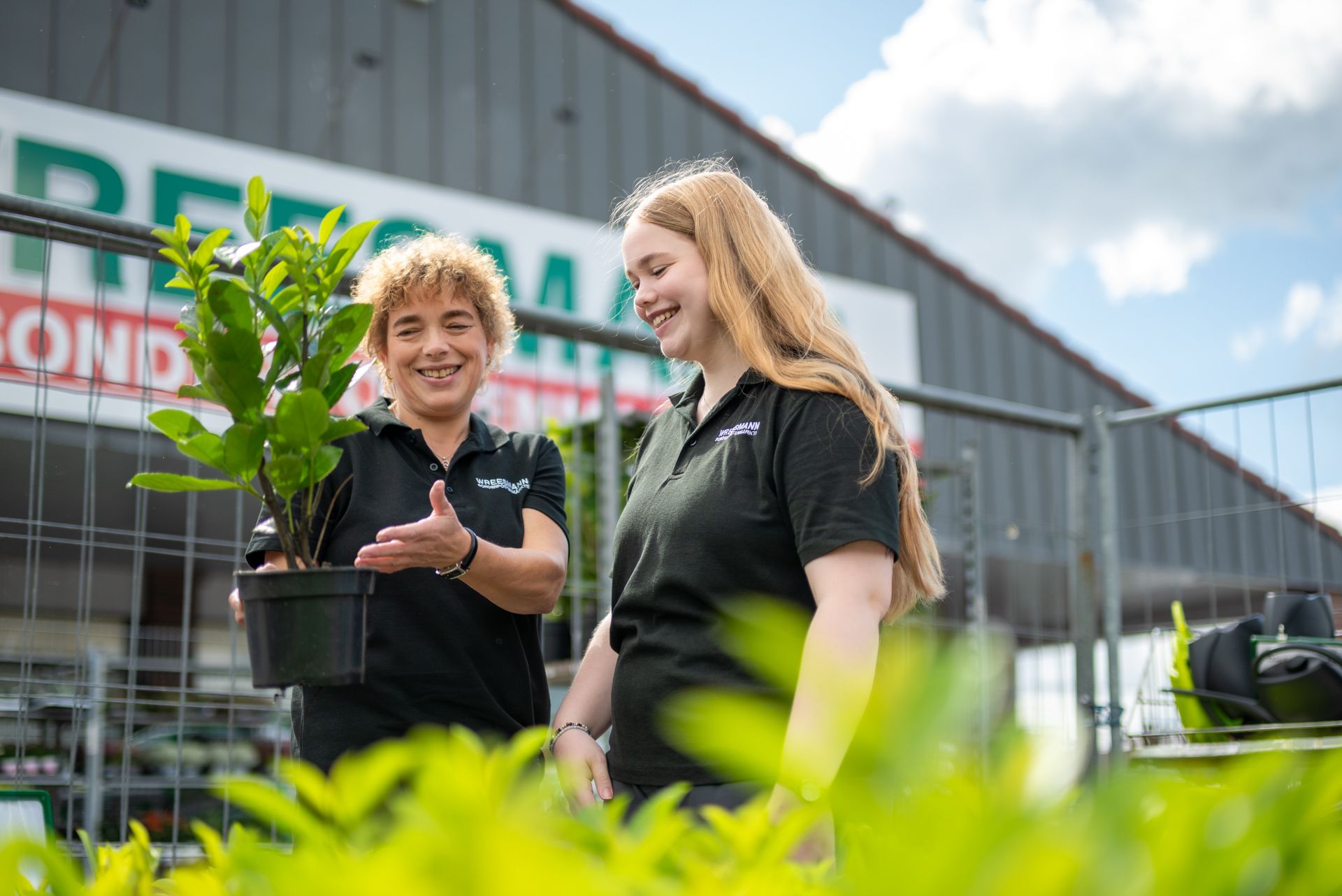 Pflanzenverkauf bei Wreesmann