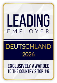 Wir wurden als Leading Employer ausgezeichnet