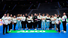 Unsere jungen Talente beim Handballspiel