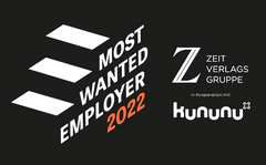 Zertifikat Kununu "Most wanted employer 2022"
