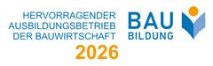 Auszeichnung Hervorragender Ausbildungsbetrieb Bau Bildung Sachsen e. V.