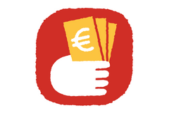 Icon für Gehalt bei der Caritas Dortmund