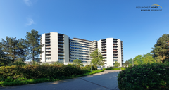 Das Bild zeigt das Hauptgebäude vom Klinikum Bremen Ost