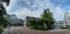 Das Bild zeigt das Hauptgebäude vom Klinikum Bremen Nord dar.