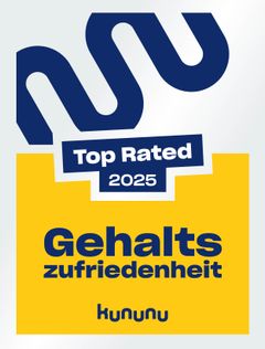 Auszeichnung "kununu Top Rated Gehaltszufriedenheit"