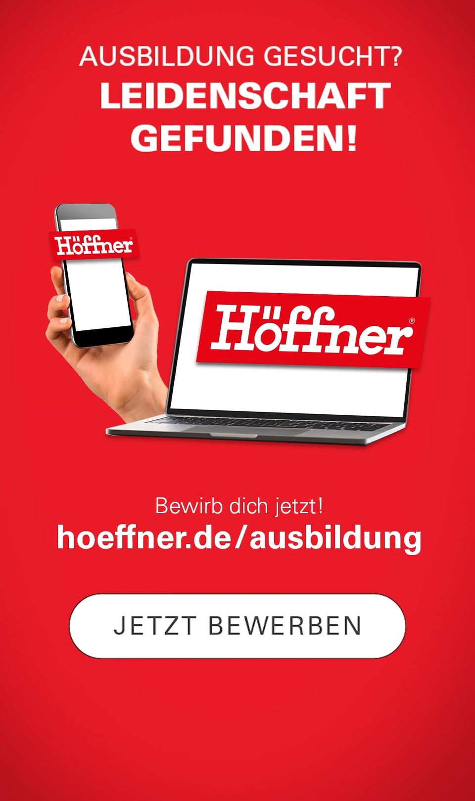 Karriereseite und Stellenangebote – Möbel Höffner