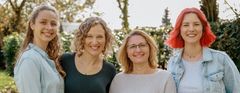 Kolleginnen aus der Mutter-Kind-Einrichtung.