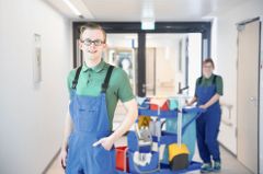 Gebäudereiniger in Ausbildung
