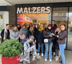 Schlüsselübergabe Azubifiliale Malzers