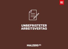 unbefristeter Arbveitsvertrag MALZERS