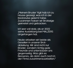 Zitat Mert ehemaliger Azubi MALZERS