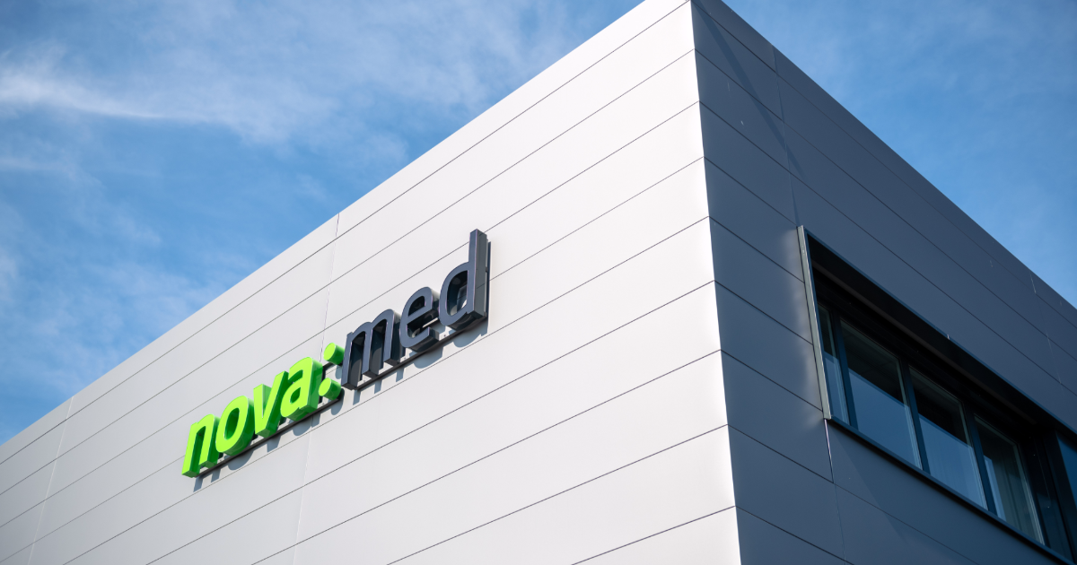 Karriereseite und Stellenangebote novamed GmbH & Co. KG