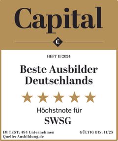 Das Capital-Siegel Beste Ausbilder Deutschlands