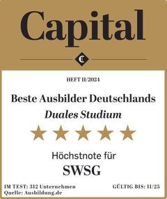 Das Capital-Siegel Beste Ausbilder Deutschlands Duales Studium