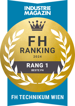 Industrie Magazin. FH-Ranking. Platz 1 - 2024
