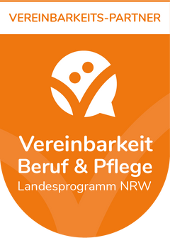 Siegel Vereinbarkeit Beruf & Pflege