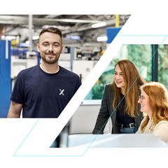 Split Image mit Personen aus verschiedenen Berufsfeldern