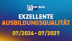 IHK Auszeichnung Wall: Exzellente Ausbildungsqualität 2024-2027