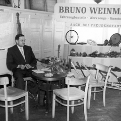 Schwarz weiß Aufnahme von Bruno Weinmann