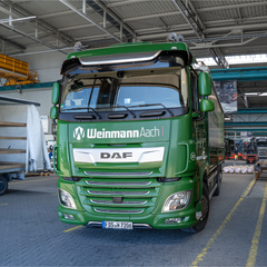 Weinmann Aach LKW in der Halle